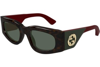 Слънчеви очила Gucci GG1664S 002 Квадратни Хавана