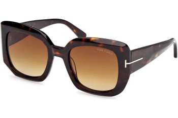 Слънчеви очила Tom Ford Carla-02 FT1220 52F Око на котка Хавана