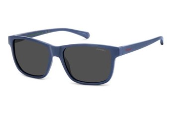 Слънчеви очила Polaroid Junior PLD8067/S PJP/M9 Polarized Квадратни Синя