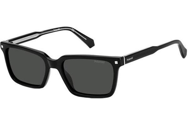 Слънчеви очила Polaroid PLD4116/S/X 807/M9 Polarized Правоъгълни Черна