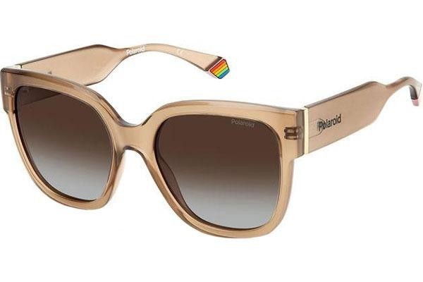 Слънчеви очила Polaroid PLD6167/S 10A/LA Polarized Квадратни Бежова