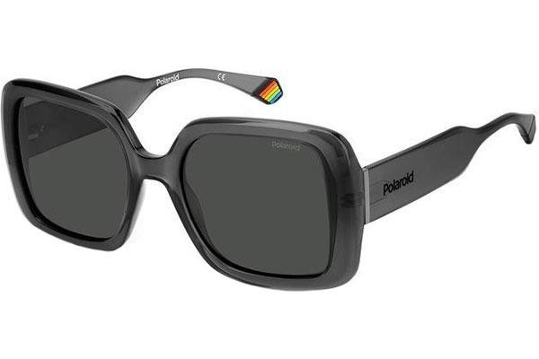 Слънчеви очила Polaroid PLD6168/S KB7/M9 Polarized Квадратни Сива