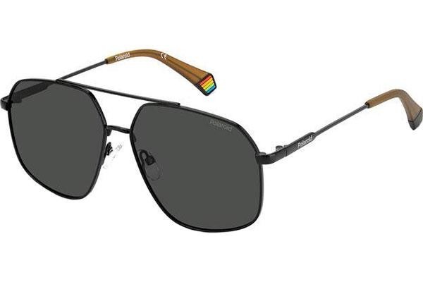 Слънчеви очила Polaroid PLD6173/S 807/M9 Polarized Пилотни Черна