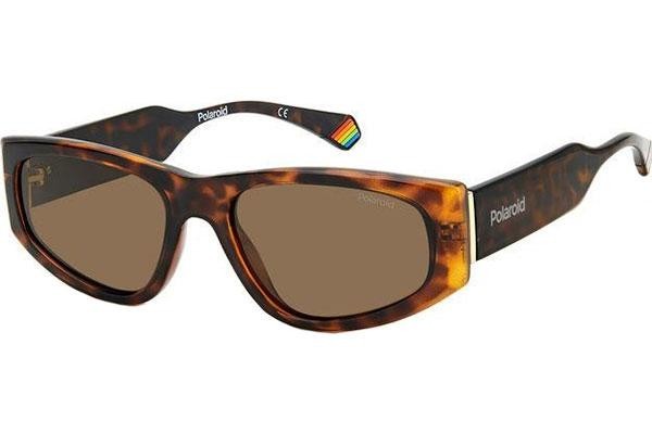 Слънчеви очила Polaroid PLD6169/S 086/SP Polarized Око на котка Хавана