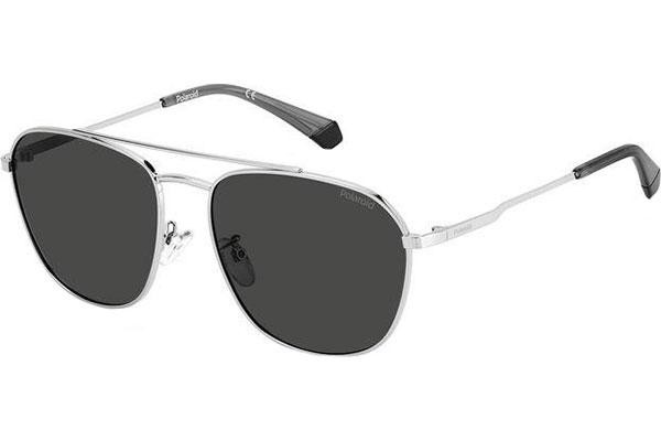 Слънчеви очила Polaroid PLD4127/G/S 010/M9 Polarized Пилотни Сребърна