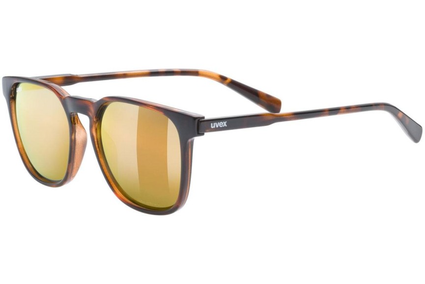 Слънчеви очила uvex lgl 49 P Havanna Mat S3 Polarized Квадратни Хавана