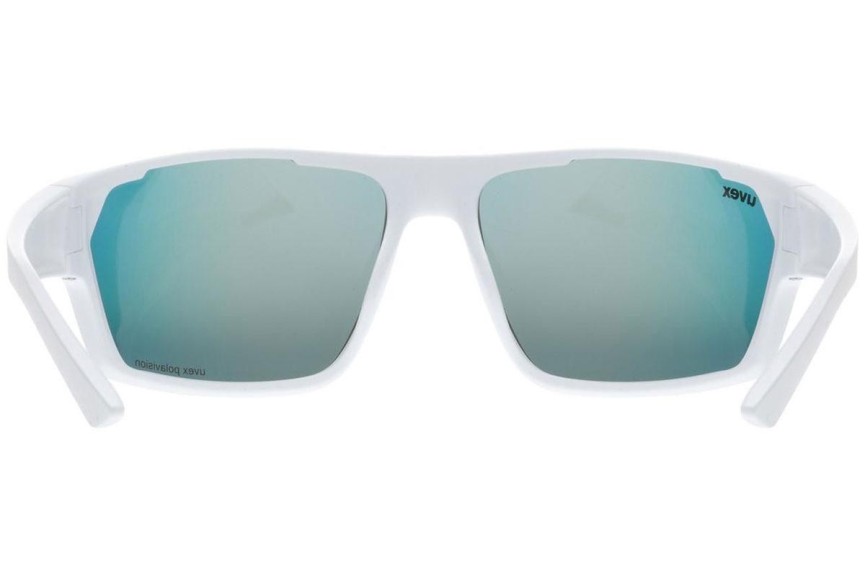 Слънчеви очила uvex sportstyle 233 P White Mat S3 Polarized Правоъгълни Бяла