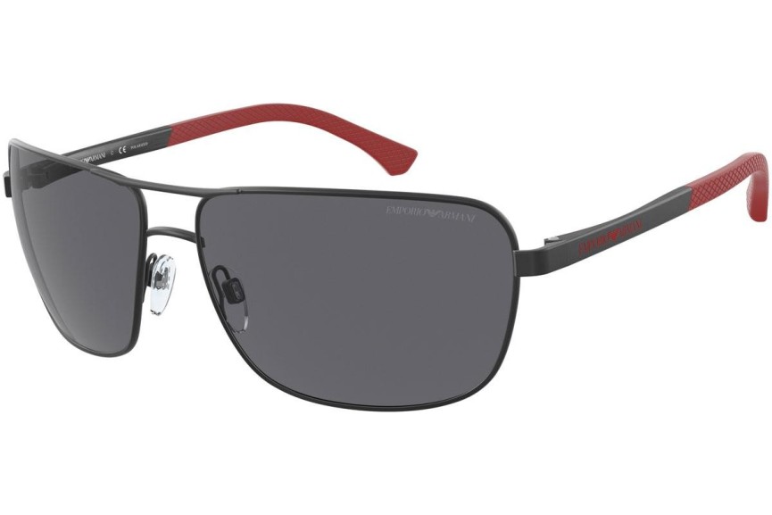 Слънчеви очила Emporio Armani EA2033 300181 Polarized Пилотни Черна