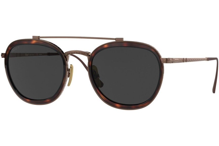 Слънчеви очила Persol PO5008ST 801648 Polarized Заоблени Хавана