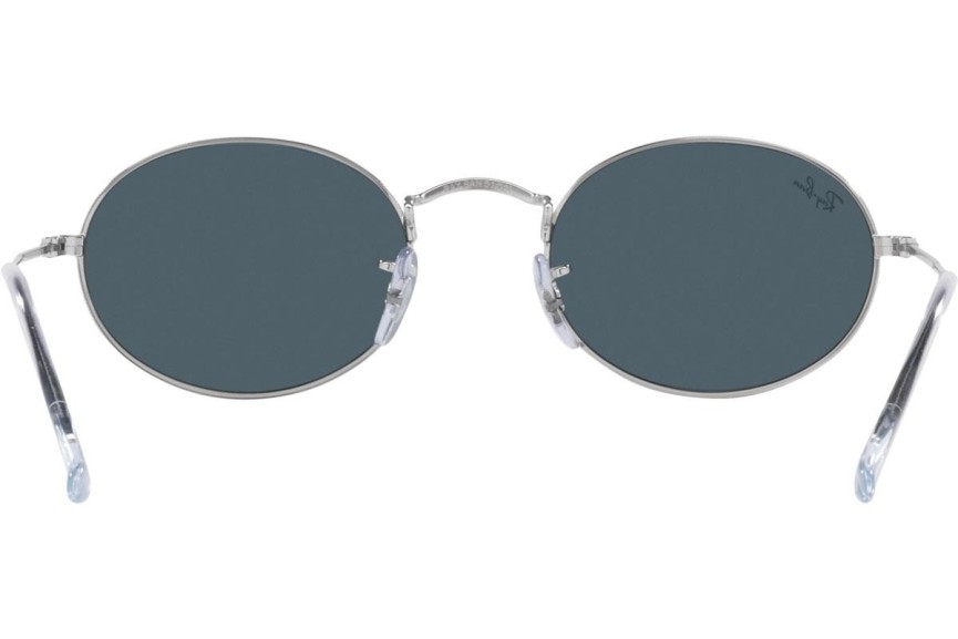 Слънчеви очила Ray-Ban Oval RB3547 003/R5 Tiny Сребърна