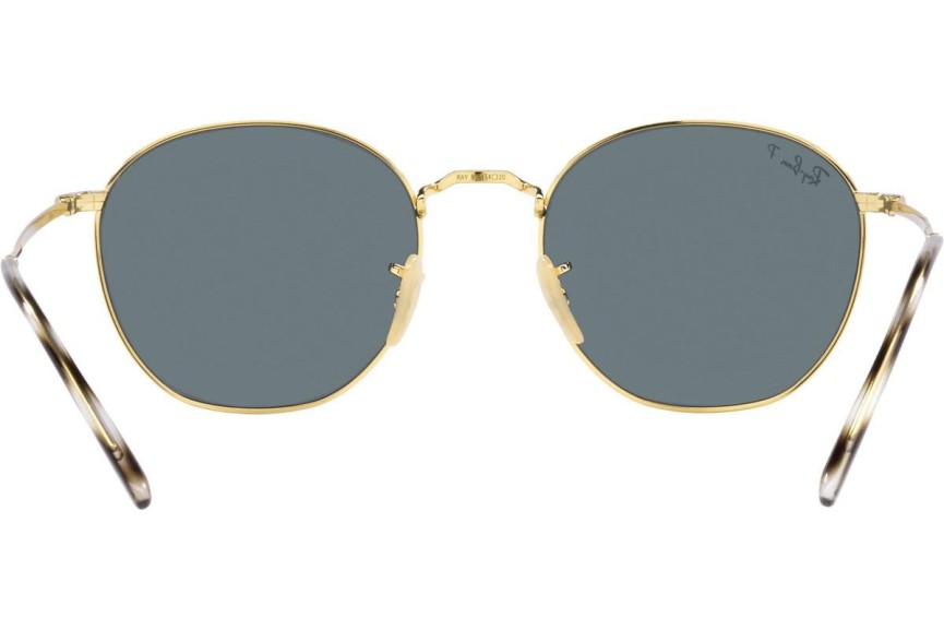 Слънчеви очила Ray-Ban Rob RB3772 001/3R Polarized Заоблени Златна