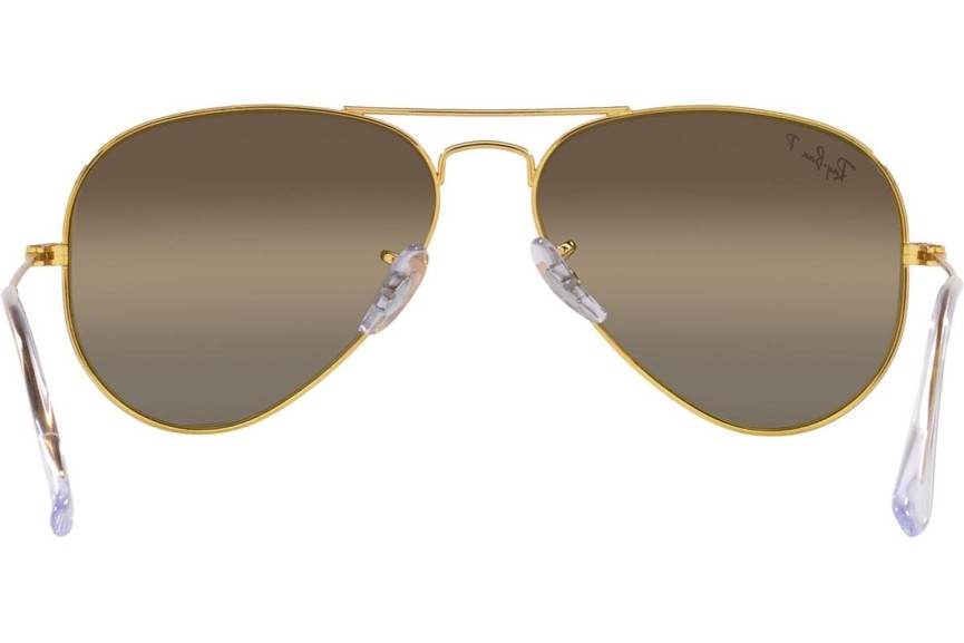 Слънчеви очила Ray-Ban Aviator Chromance Collection RB3025 9196G5 Polarized Пилотни Златна