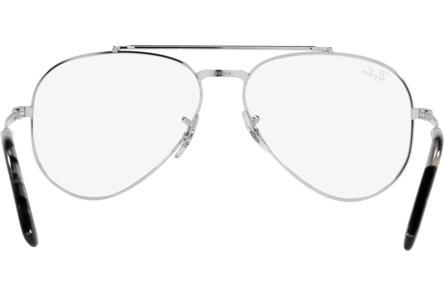 Очила Ray-Ban New Aviator RX3625V 2501 Пилотни Сребърна