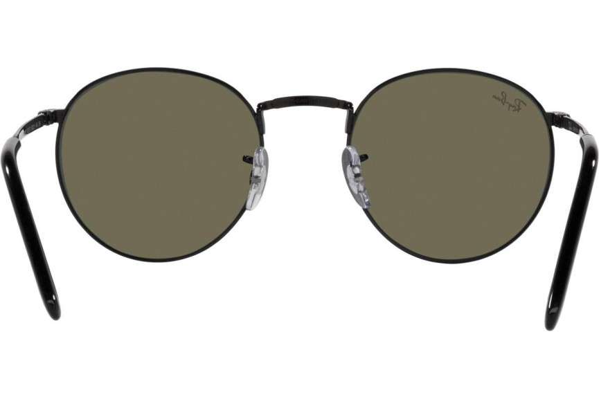 Слънчеви очила Ray-Ban New Round RB3637 002/G1 Заоблени Черна