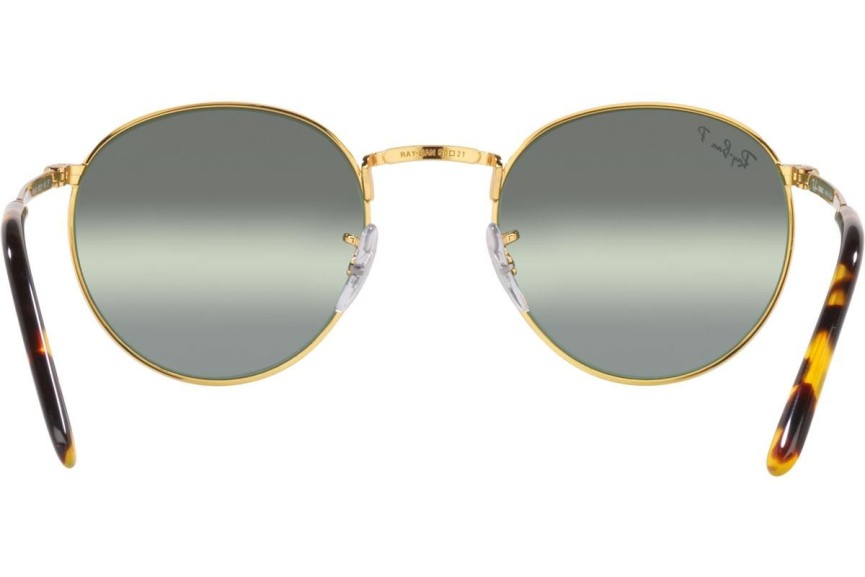 Слънчеви очила Ray-Ban New Round Chromance Collection RB3637 9196G4 Polarized Заоблени Златна