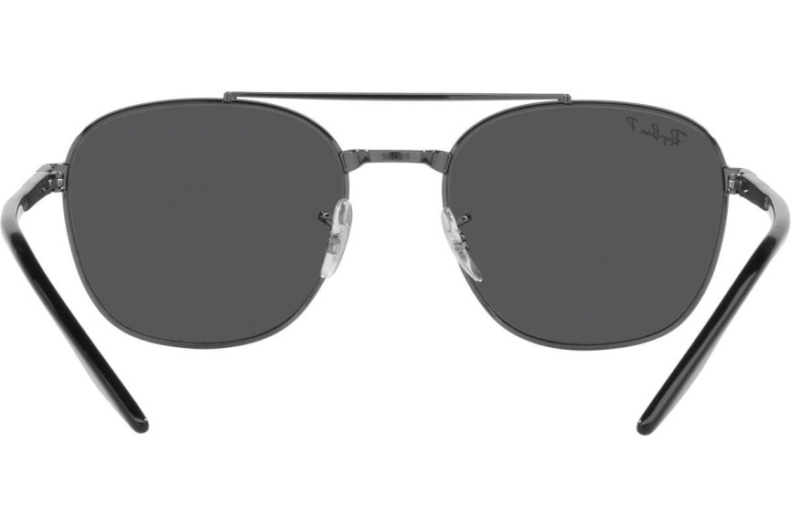 Слънчеви очила Ray-Ban Chromance Collection RB3688 004/K8 Polarized Квадратни Сребърна