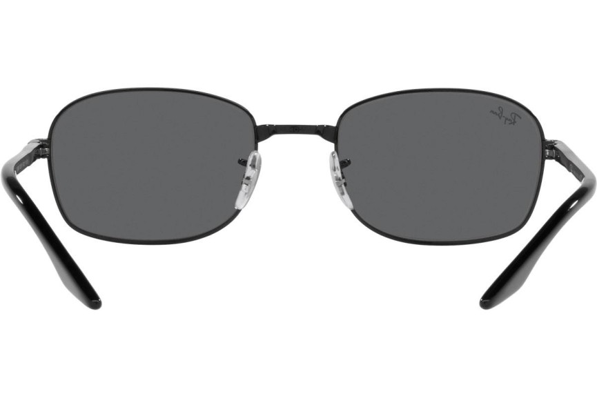 Слънчеви очила Ray-Ban RB3690 002/B1 Правоъгълни Черна