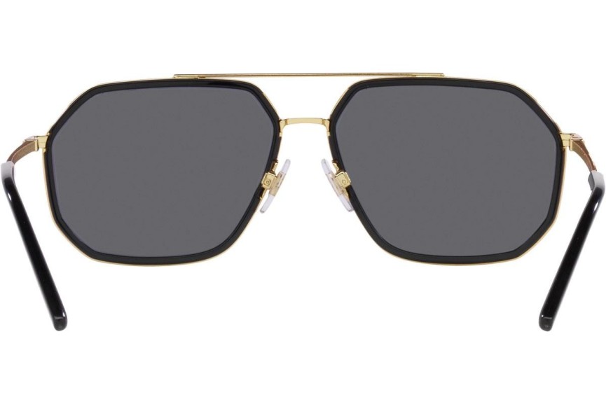 Слънчеви очила Dolce & Gabbana DG2285 02/81 Polarized Пилотни Златна