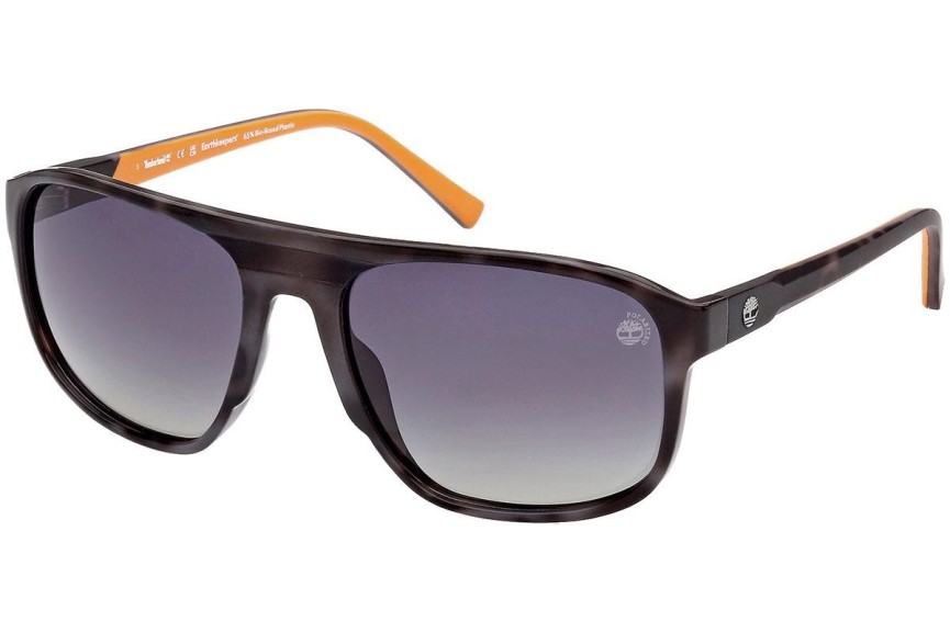 Слънчеви очила Timberland TB9278 56D Polarized Пилотни Хавана