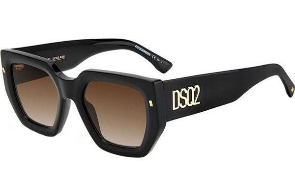 Слънчеви очила Dsquared2 D20031/S 2M2/HA Квадратни Черна