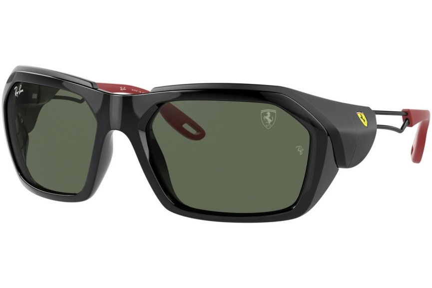 Слънчеви очила Ray-Ban RB4367M F65071 Правоъгълни Черна