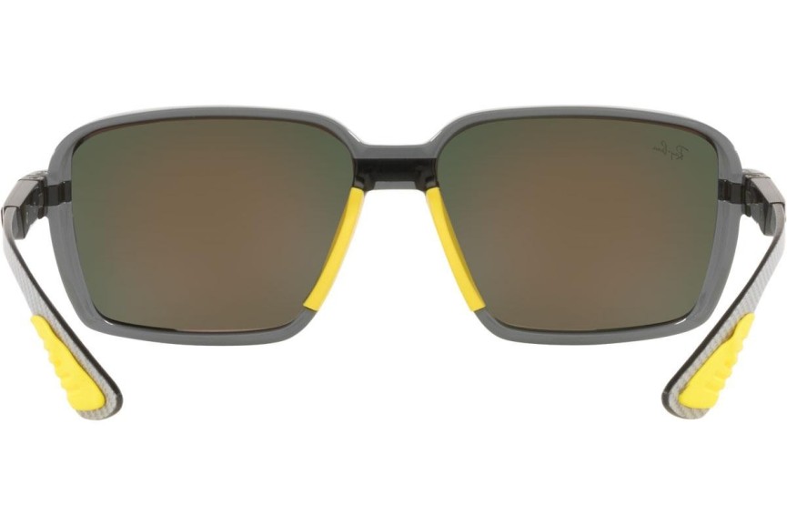 Слънчеви очила Ray-Ban Scuderia Ferrari Collection RB8360M F6726Q Правоъгълни Сива