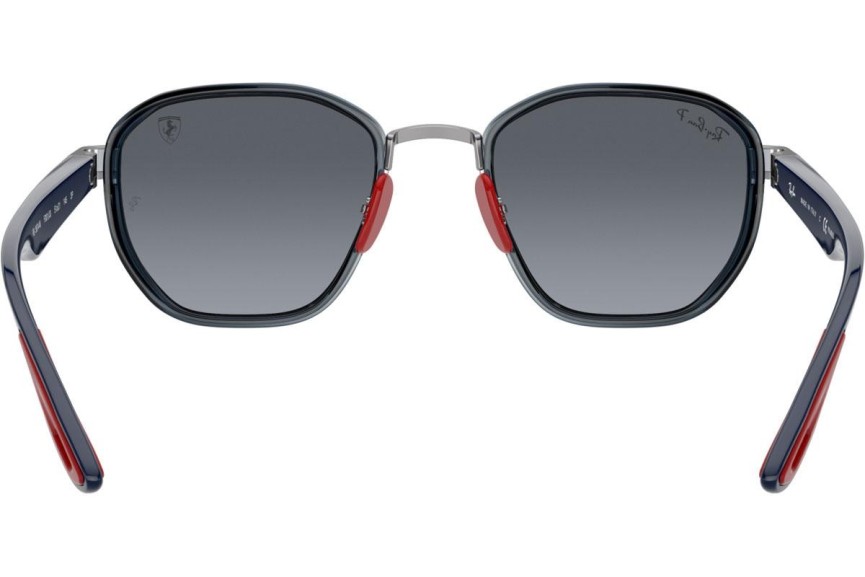 Слънчеви очила Ray-Ban Scuderia Ferrari Collection RB3674M F001J0 Polarized Квадратни Сребърна