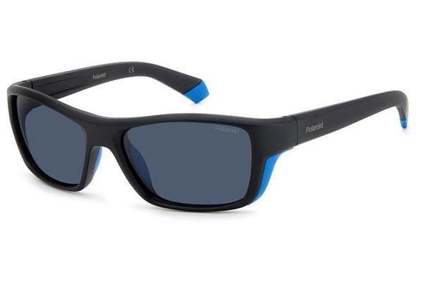 Слънчеви очила Polaroid PLD7046/S OY4/C3 Polarized Правоъгълни Черна