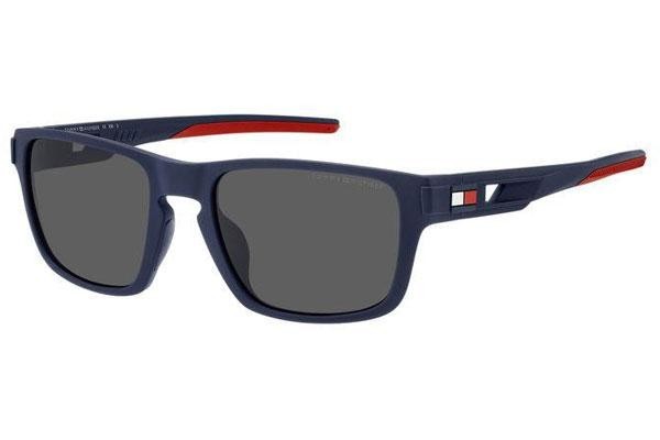 Слънчеви очила Tommy Hilfiger TH1952/S FLL/IR Правоъгълни Синя