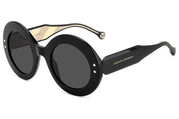 Слънчеви очила Carolina Herrera HER0081/S 807/IR Заоблени Черна