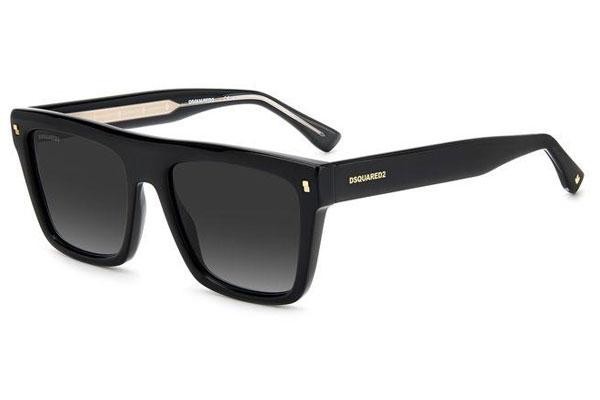 Слънчеви очила Dsquared2 D20051/S 807/9O Квадратни Черна