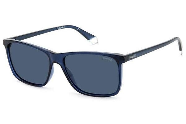 Слънчеви очила Polaroid PLD4137/S PJP/C3 Polarized Правоъгълни Синя