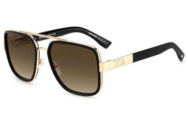 Слънчеви очила Dsquared2 D20060/S RHL/HA Пилотни Златна