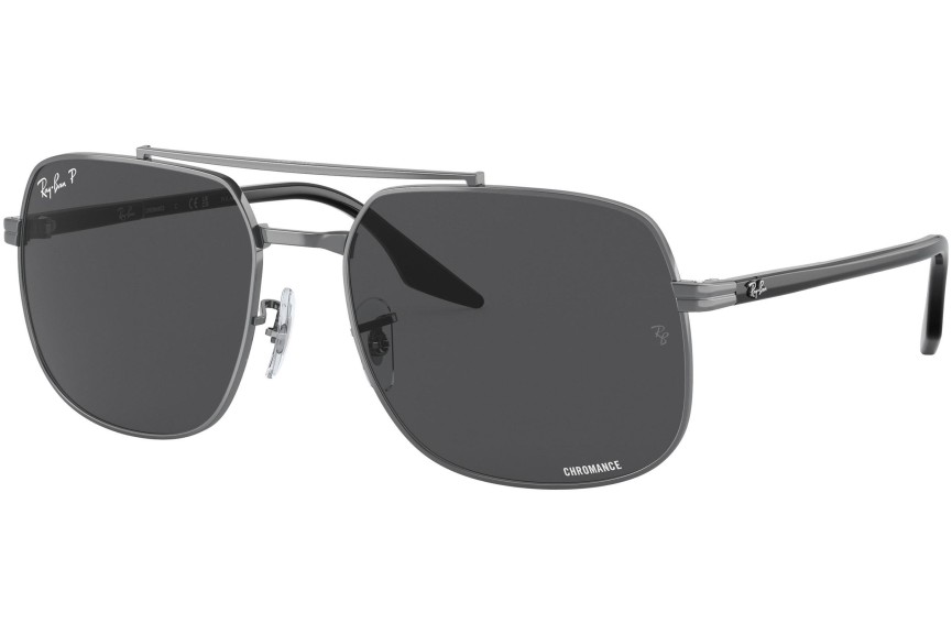 Слънчеви очила Ray-Ban Chromance Collection RB3699 004/K8 Polarized Квадратни Сребърна