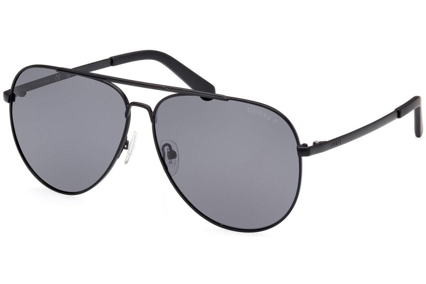 Слънчеви очила Guess GU00059 02D Polarized Пилотни Черна