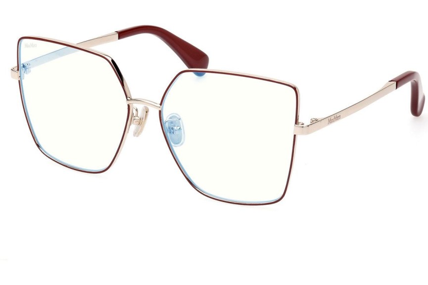 Очила Max Mara MM5073-H-B 068 С голям размер Златна