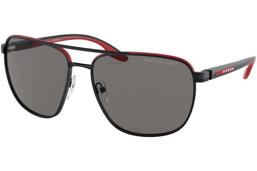 Слънчеви очила Prada Linea Rossa PS50YS 19G02G Polarized Пилотни Черна