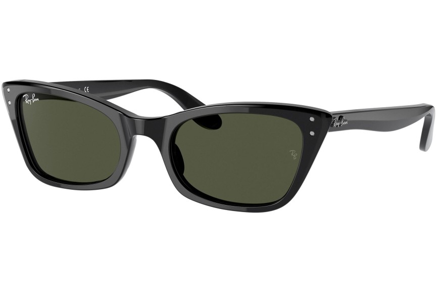 Слънчеви очила Ray-Ban Lady Burbank RB2299 901/31 Око на котка Черна