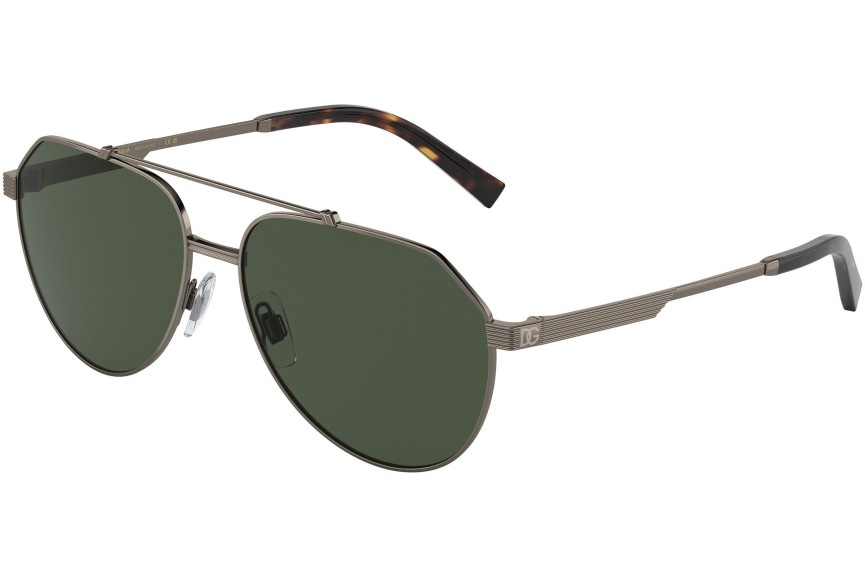 Слънчеви очила Dolce & Gabbana DG2288 13359A Polarized Пилотни Златна