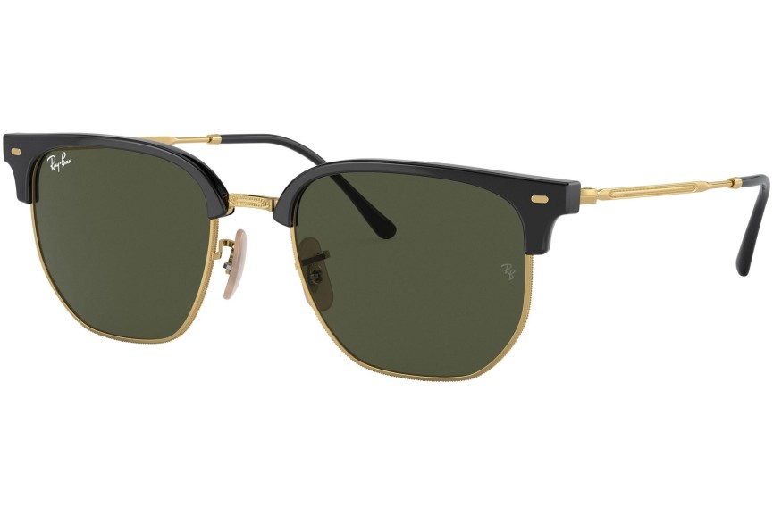 Слънчеви очила Ray-Ban New Clubmaster RB4416 601/31 По веждите Златна