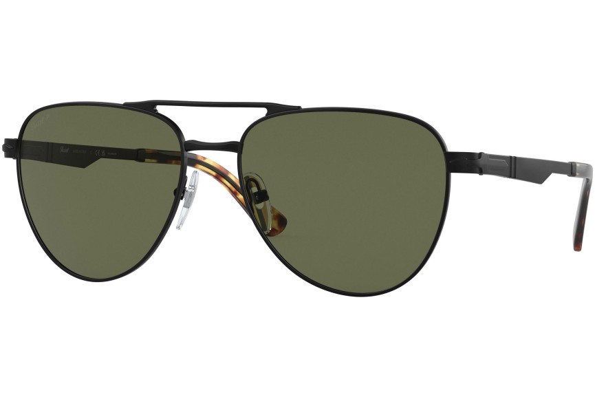 Слънчеви очила Persol PO1003S 115158 Polarized Пилотни Черна