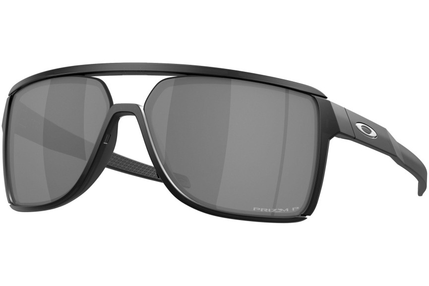 Слънчеви очила Oakley Castel OO9147-02 Polarized Квадратни Черна