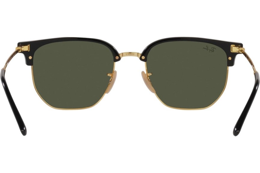 Слънчеви очила Ray-Ban New Clubmaster RB4416 601/31 По веждите Златна