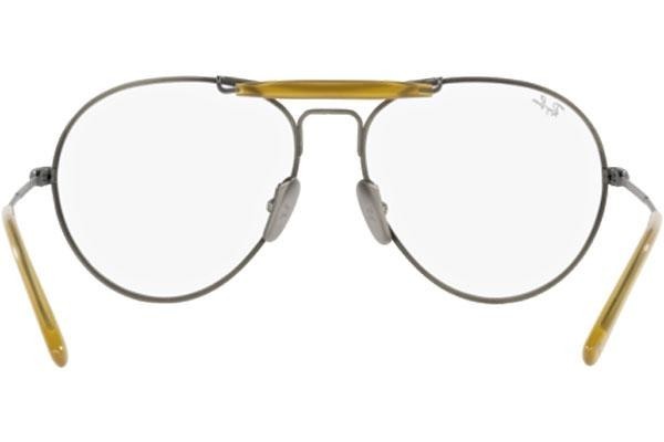 Очила Ray-Ban Titanium Collection RX8063V 1223 Пилотни Сребърна