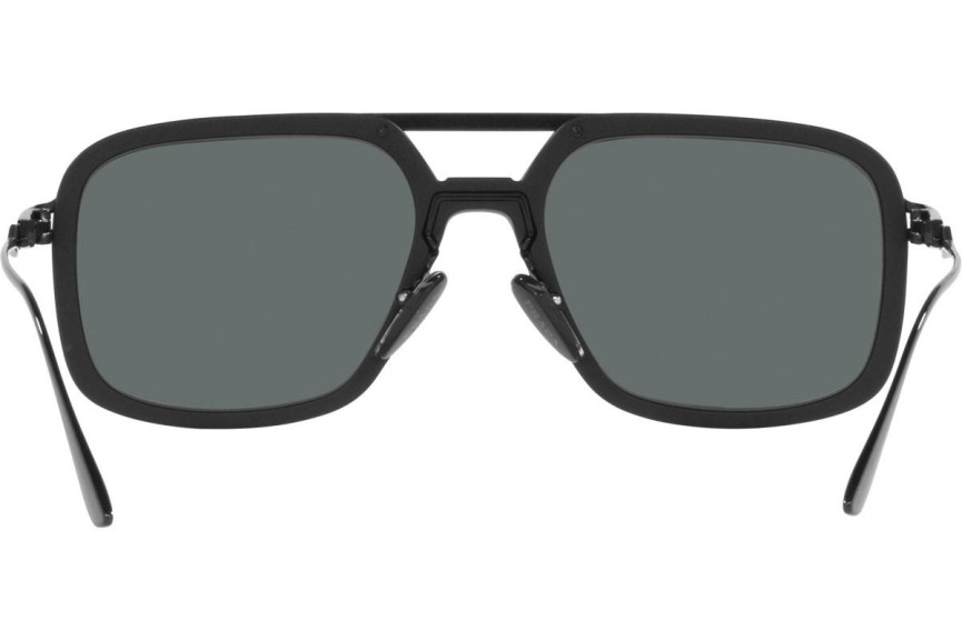 Слънчеви очила Prada PR57ZS 1BO5Z1 Polarized Квадратни Черна