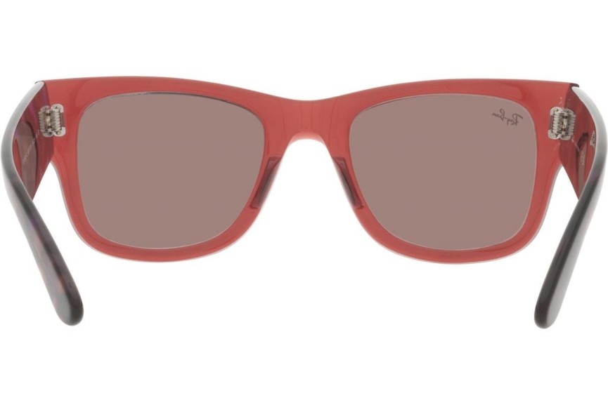 Слънчеви очила Ray-Ban Mega Wayfarer RB0840S 66372K Квадратни Розова