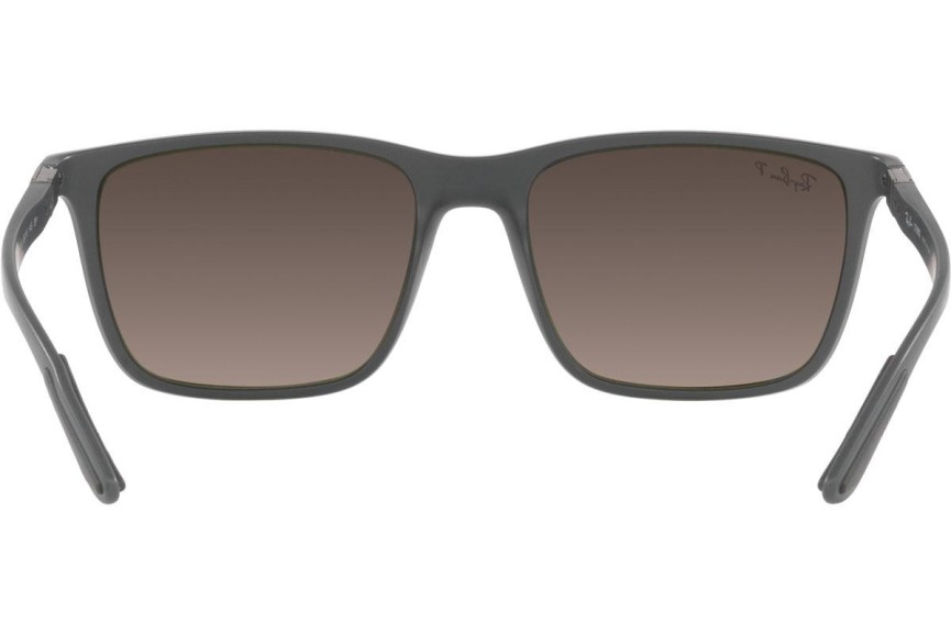 Слънчеви очила Ray-Ban Chromance Collection RB4385 60175J Polarized Квадратни Сива