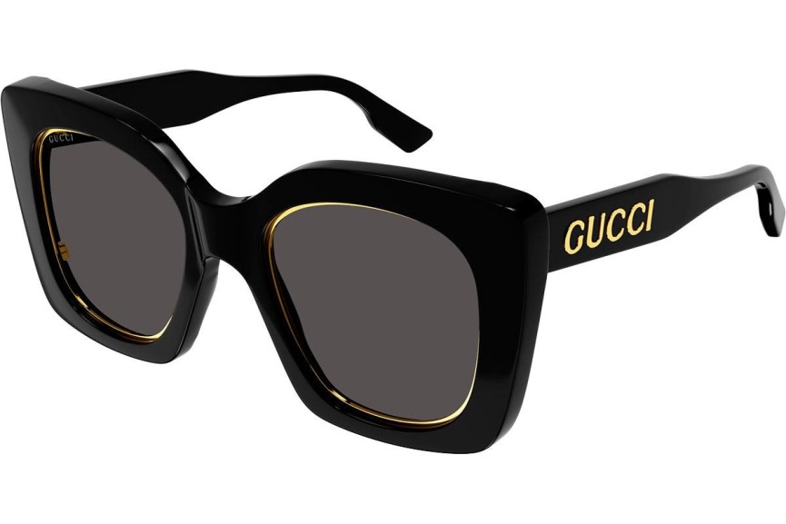 Слънчеви очила Gucci GG1151S 001 Око на котка Черна