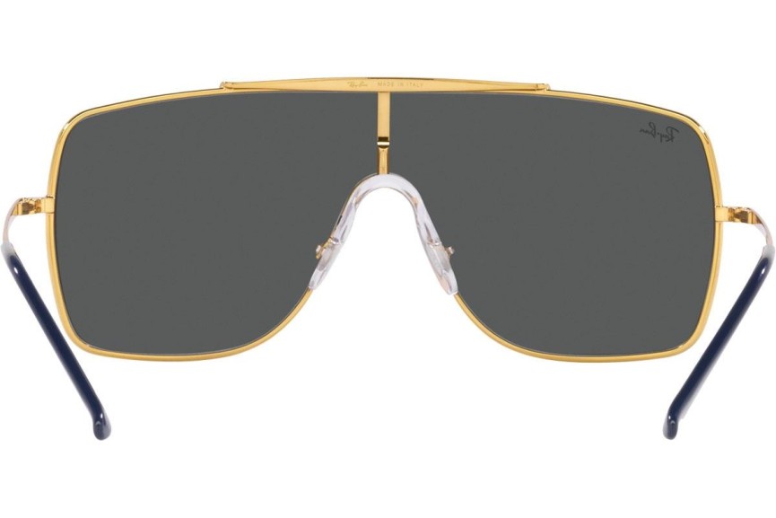 Слънчеви очила Ray-Ban Wings II RB3697 924687 С единични стъкла | Shield Златна