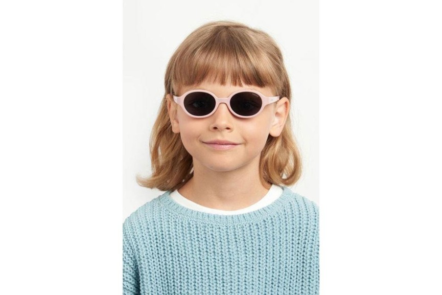 Слънчеви очила Polaroid Junior PLDK004/S 35J/M9 Polarized Овални Розова